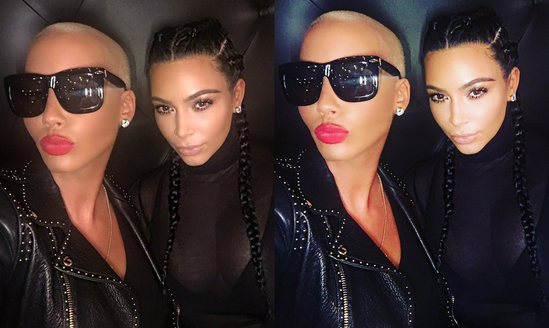 Illustration for article titled Kim Kardashian and Amber Rose Hung Out Last Night Because They Are Experts at This Whole Thing